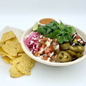 Loaded Taco Bowl at Springhouse in Halifax