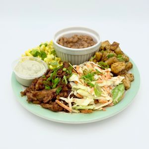 BBQ Chick'n Plate at Springhouse in Halifax