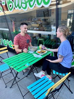 Outdoor Patio at Springhouse in Halifax