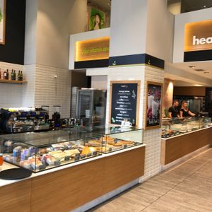 service counter at Healthy Bites in Athens