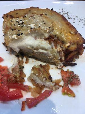 Moussaka at Healthy Bites in Athens