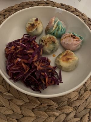 Vegan home-kit from Oh Mei Dumpling, a regular at grub and maker’s market.  at GRUB in Manchester