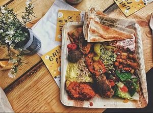 the Ottomen mezze at GRUB in Manchester