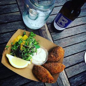 croquetas from Yakumama at GRUB in Manchester