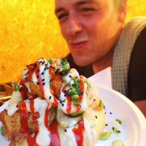 Cauliflower bun from Wallace & Sons at GRUB in Manchester