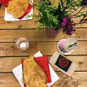 panzerotti from Fritto at GRUB in Manchester