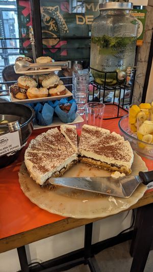 parte dos doces at Padoca Vegan in Sao Paulo