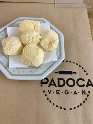 Pão de queijo   at Padoca Vegan in Sao Paulo