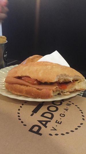 Bauru at Padoca Vegan in Sao Paulo