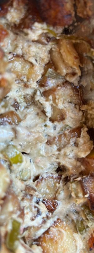 Potato bake   at Riptide Pizza in Woolgoolga