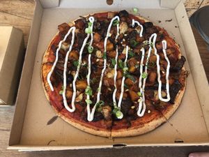 Vegan Veggorama at Riptide Pizza in Woolgoolga