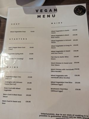  at Wok Ever Palace in Cleckheaton