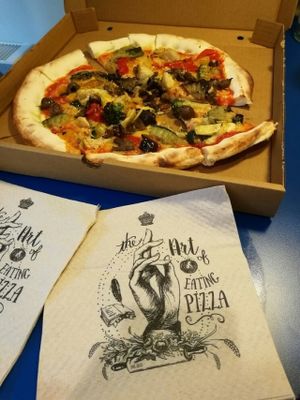 Perfect pizza  at Mastino V in Amsterdam