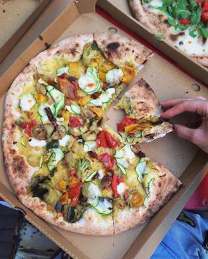 pizza heaven at Mastino V in Amsterdam