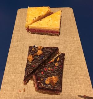 Sharp sharp cake at Mastino V in Amsterdam