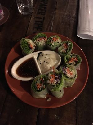 Fresh rolls  at Mama Cindy Restaurant in Khao Lak