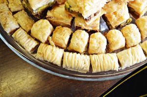 Delicious Baklava / baklawa  at The Olive Branch in Wivenhoe
