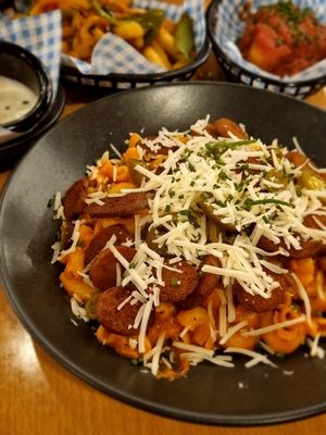 Love this place when we come to Liverpool!! Food is always delicious - my fave is the mac and cheese! My Omni husband loves the salt and pepper chips!! at Down the Hatch in Liverpool