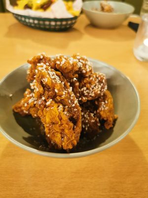 Jager wings at Down the Hatch in Liverpool