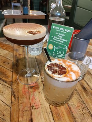 Excellent cocktails at Down the Hatch in Liverpool