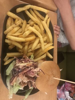 Fries  at Down the Hatch in Liverpool