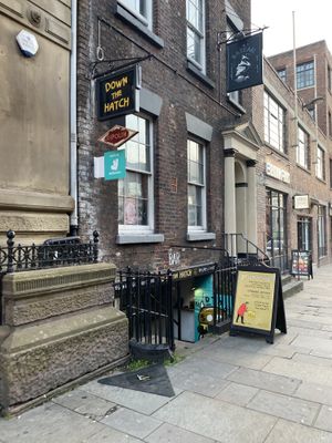   at Down the Hatch in Liverpool