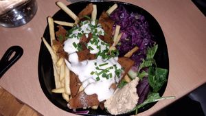 Kebab fries at Down the Hatch in Liverpool