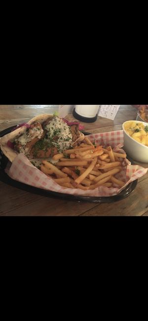 Kebab  at Down the Hatch in Liverpool