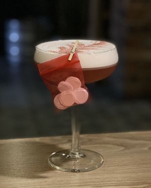 Cute cocktail  at Down the Hatch in Liverpool