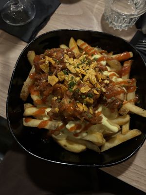 420 fries  at Down the Hatch in Liverpool