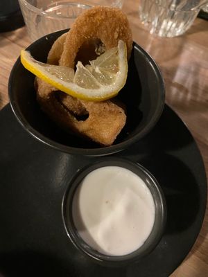 Calamari  at Down the Hatch in Liverpool