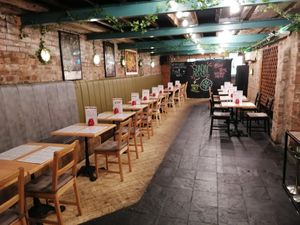 Inside at Down the Hatch in Liverpool