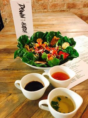 trash salad!! at Down the Hatch in Liverpool