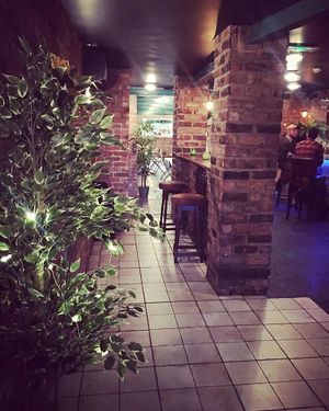 hidden away!  at Down the Hatch in Liverpool