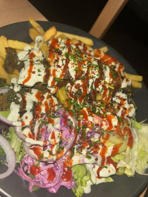 Kebabish with Seitan doner   at Down the Hatch in Liverpool
