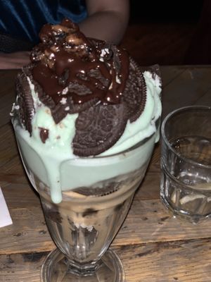 Oreo Mint Sundae at Down the Hatch in Liverpool