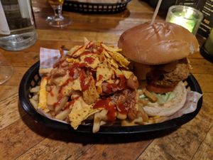 Mac Daddy with 4/20 chips at Down the Hatch in Liverpool