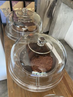 Baked goods at Vegan Parad-ice in Cruz De Huanacaxtle