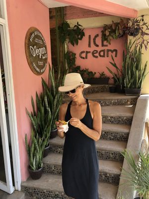 Lech Dorada - Golden Milk at Vegan Parad-ice in Cruz De Huanacaxtle