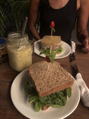 Delicious! at Vegan Parad-ice in Cruz De Huanacaxtle