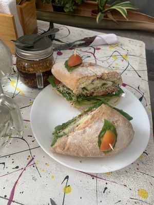 Baguette   at Vegan Parad-ice in Cruz De Huanacaxtle