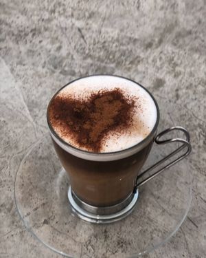 Capuchino at Vegan Parad-ice in Cruz De Huanacaxtle