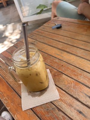 Golden Milk  at Vegan Parad-ice in Cruz De Huanacaxtle