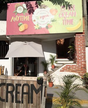 Super cute place   at Vegan Parad-ice in Cruz De Huanacaxtle