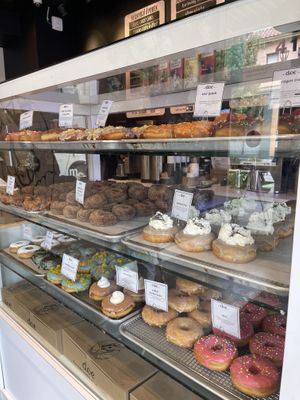 options at Doe Donuts in Portland