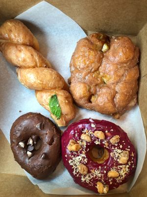 Assorted Donuts at Doe Donuts in Portland
