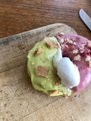   at Doe Donuts in Portland