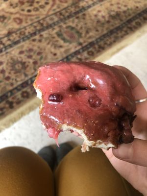 Strawberry  at Doe Donuts in Portland