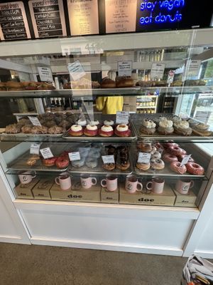   at Doe Donuts in Portland