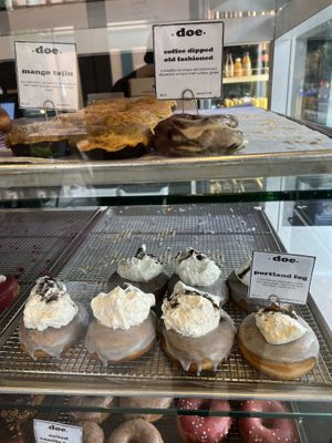   at Doe Donuts in Portland